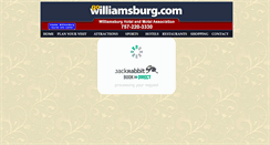 Desktop Screenshot of gowilliamsburg.bookdirect.net